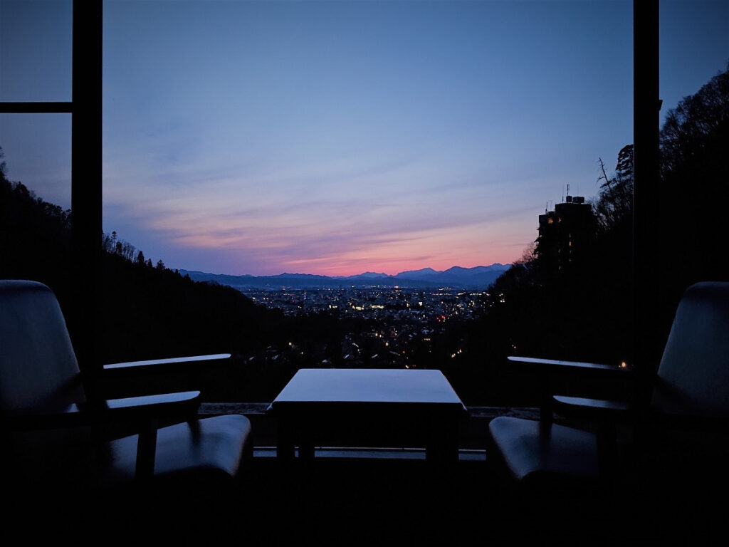 東山パークホテル　夜景