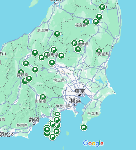 伊東園ホテル地図